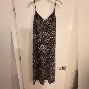 SMYMM Leopard Print Slip Dress